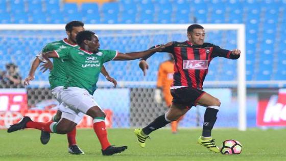 اهداف مباراة الاتفاق والرائد اليوم في الأسبوع 20 من دوري جميل لايف 2-3-2017 الدوري السعودي وملخص نتيجة اللقاء