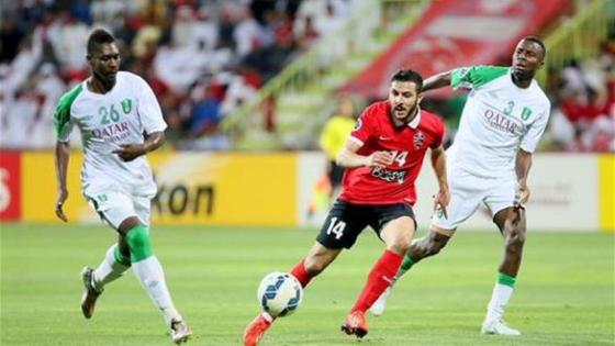 اهداف مباراة الاهلي السعودي والاهلي الاماراتي اليوم 22-05-2017 وملخص نتيجة لقاء ذهاب دور 16 من دوري ابطال اسيا