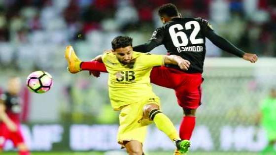 مباراة الوصل وشباب الاهلي دبي